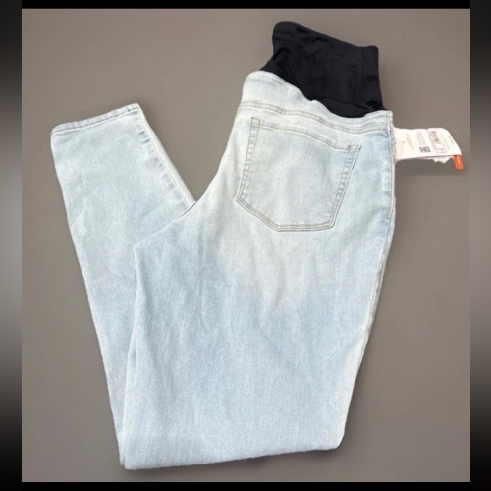 Isabel by Ingrid & Isabel Maternity Skinny Over the Belly Jeans NWT Size 12
